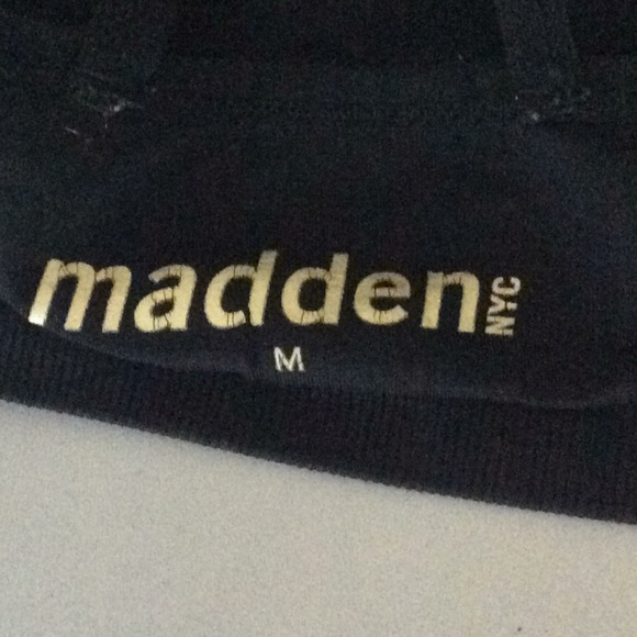 Madden NYC Juniors’ Crisscross Crochet  Halter Bralette M - Picture 4 of 4